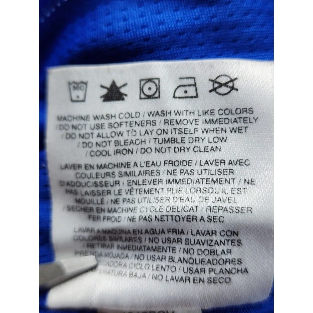 Vintage Nike Dri Fit Athletic Basketball Tank Top Jersey Men's Sz 3XL Blue Team